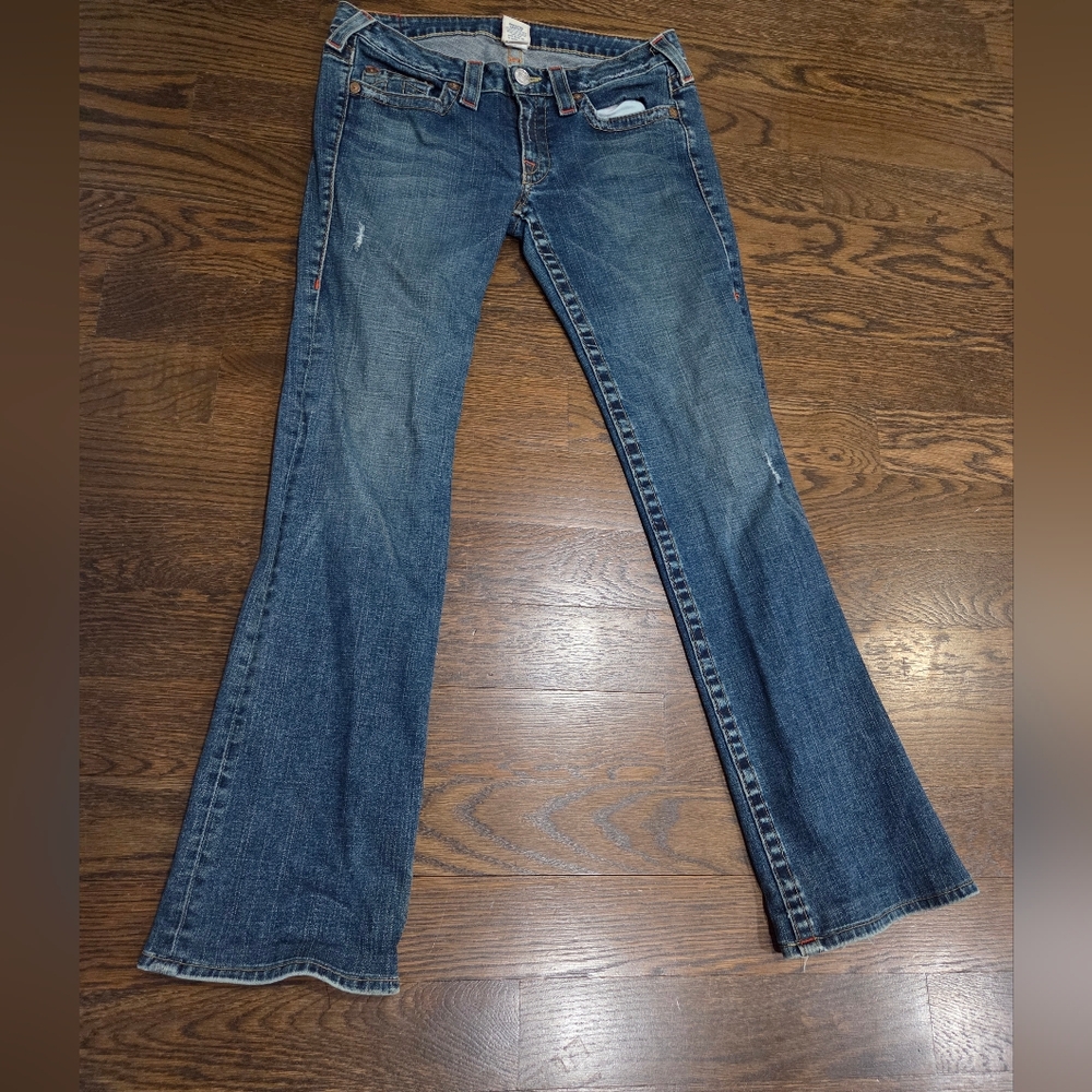 True Religion Medium Blue Flare Jeans Sz.30